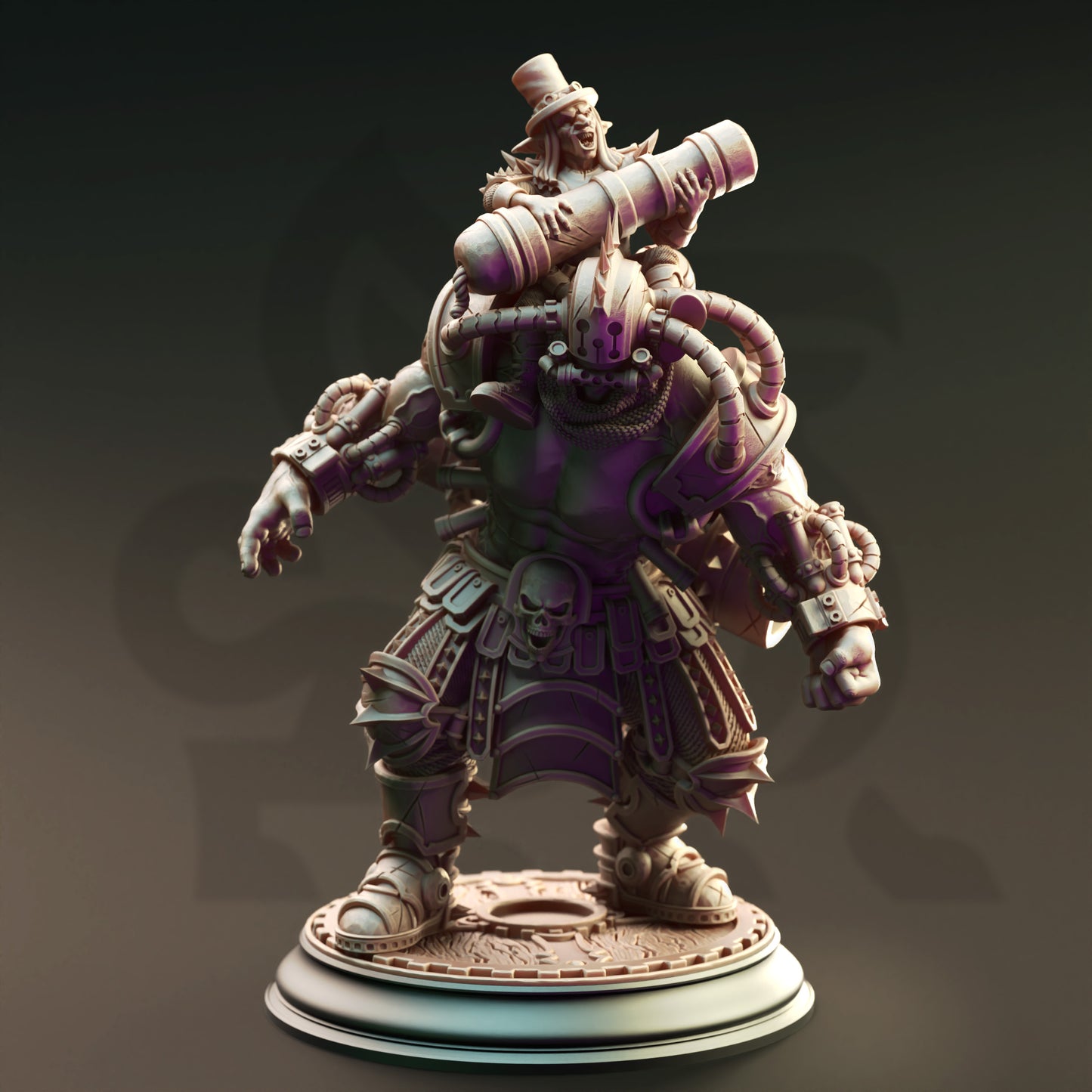 Chemical Abomination with Goblin Rider - Muscles & Brains | DM Stash | D&D