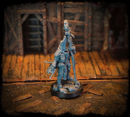 Abyssal Fleet Priest resin miniature additional product view
