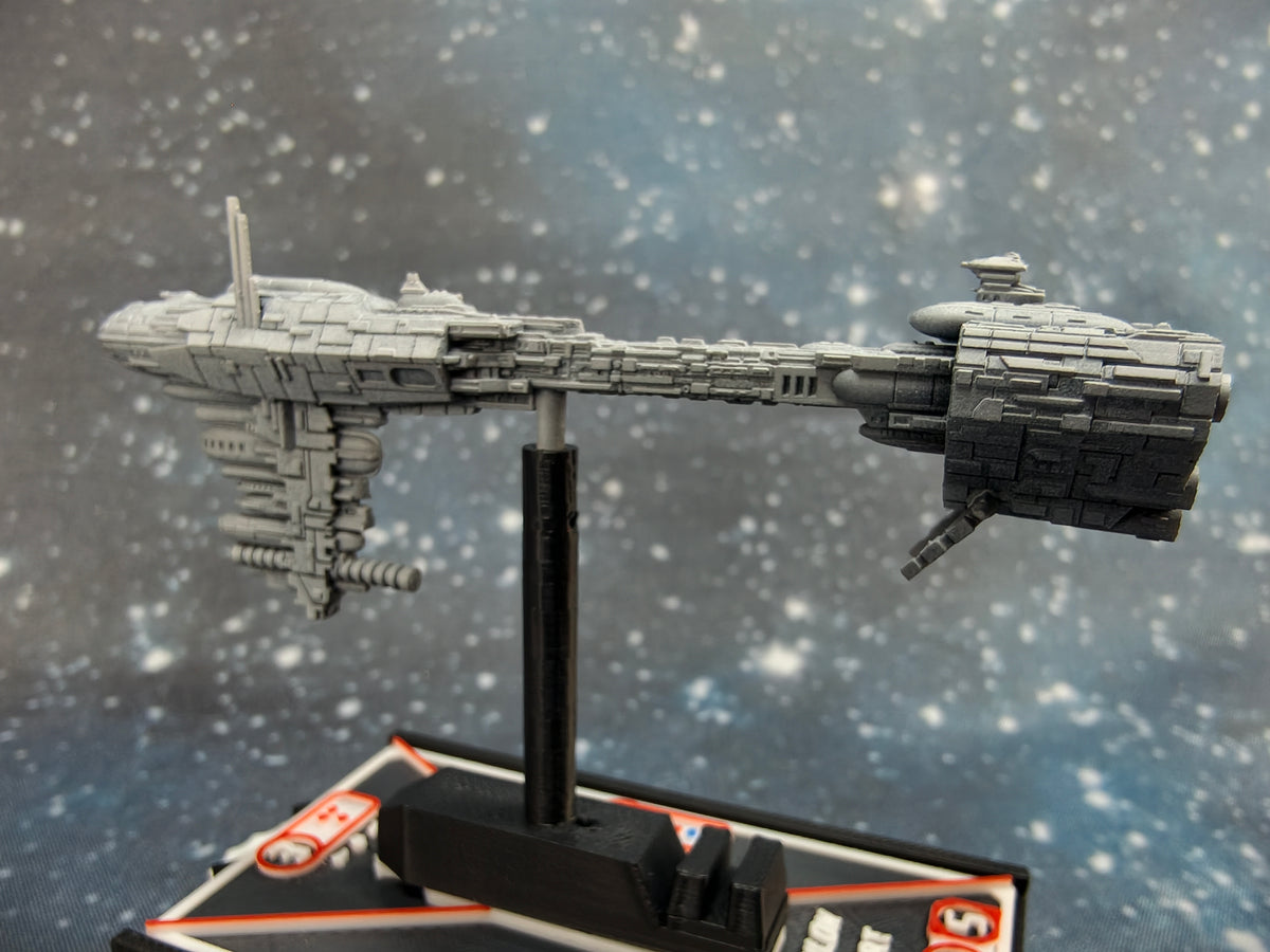 Rebel Nebulon-B EF76 Frigate Compatible with Armada scale games main right rear close-up
