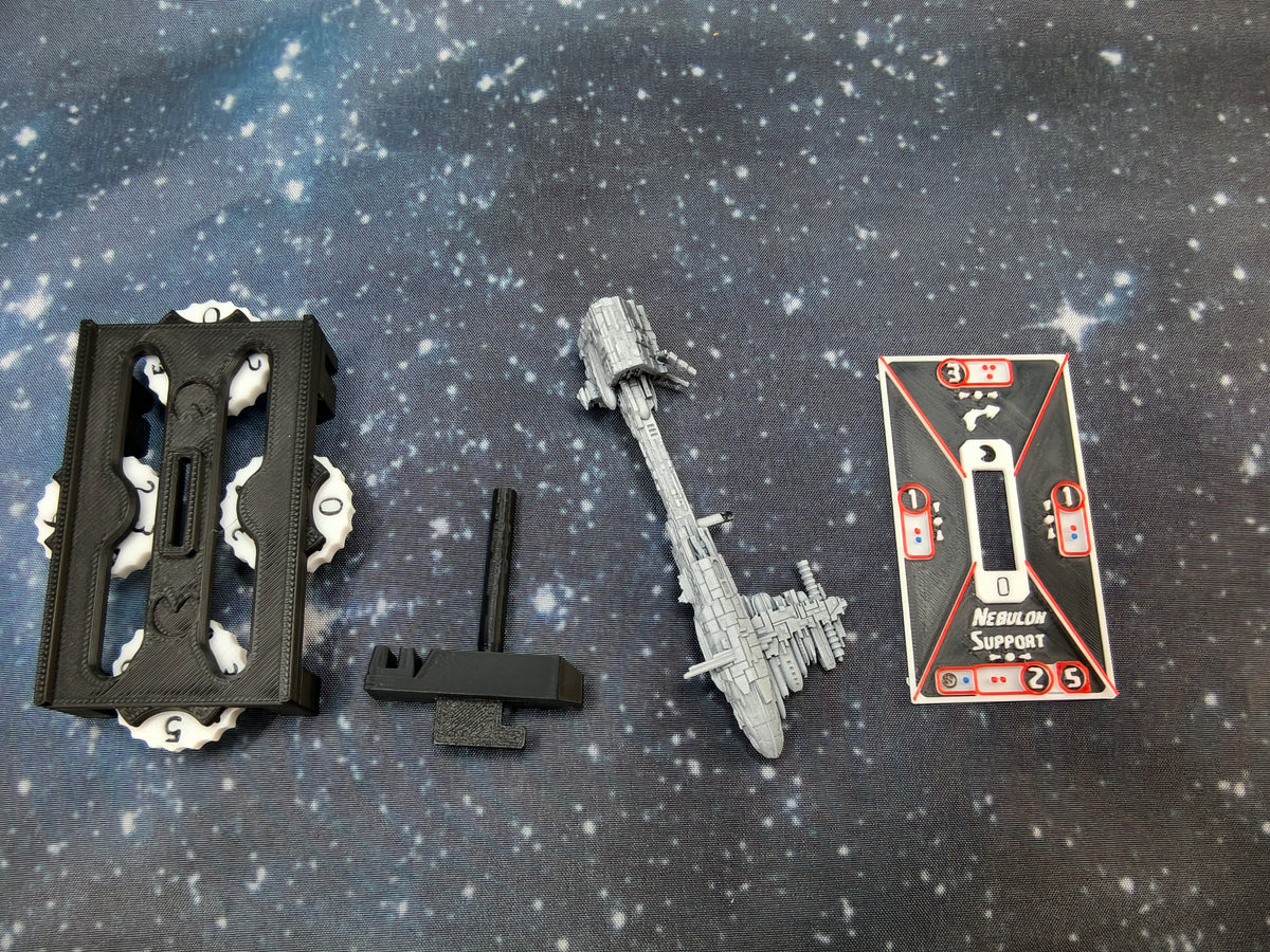 Rebel Nebulon-B EF76 Frigate Compatible with Armada scale games model-stand-token variant