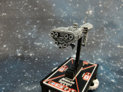 Rebel Nebulon-B EF76 Frigate Compatible with Armada scale games thruster close-up