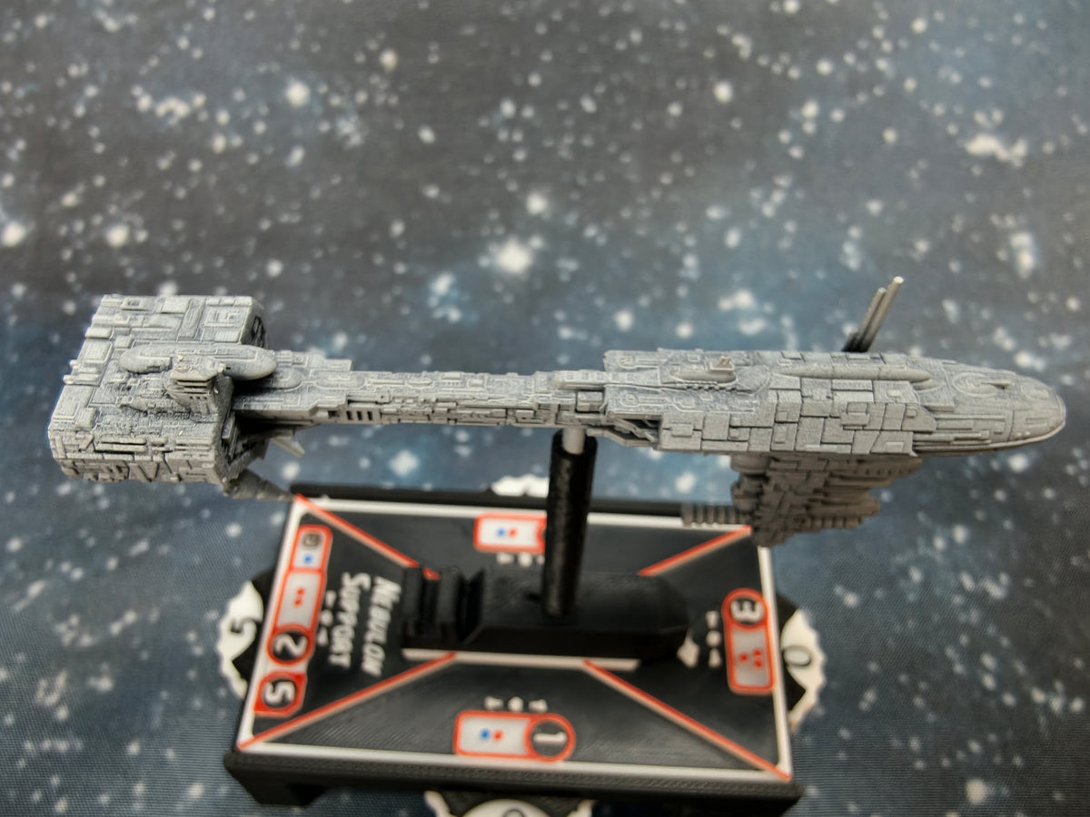 Rebel Nebulon-B EF76 Frigate Compatible with Armada scale games top close-up
