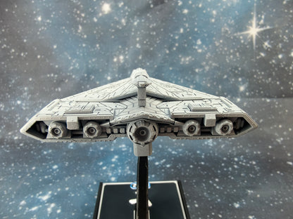 Rebel Spear Carrier Compatible with Armada scale games thruster view