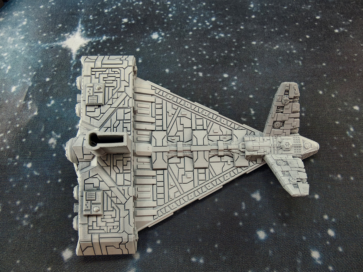 Rebel Spear Carrier Compatible with Armada scale gamesbottom view