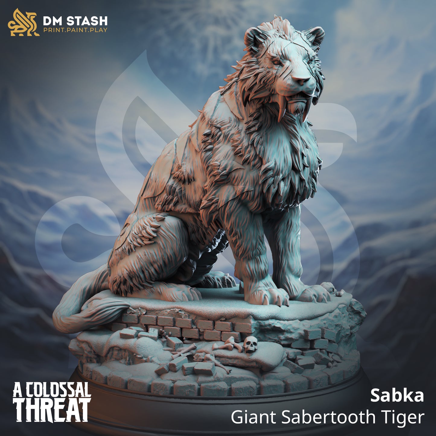 DM Stash : A Colossal Threat - Full Board and Tabletop game