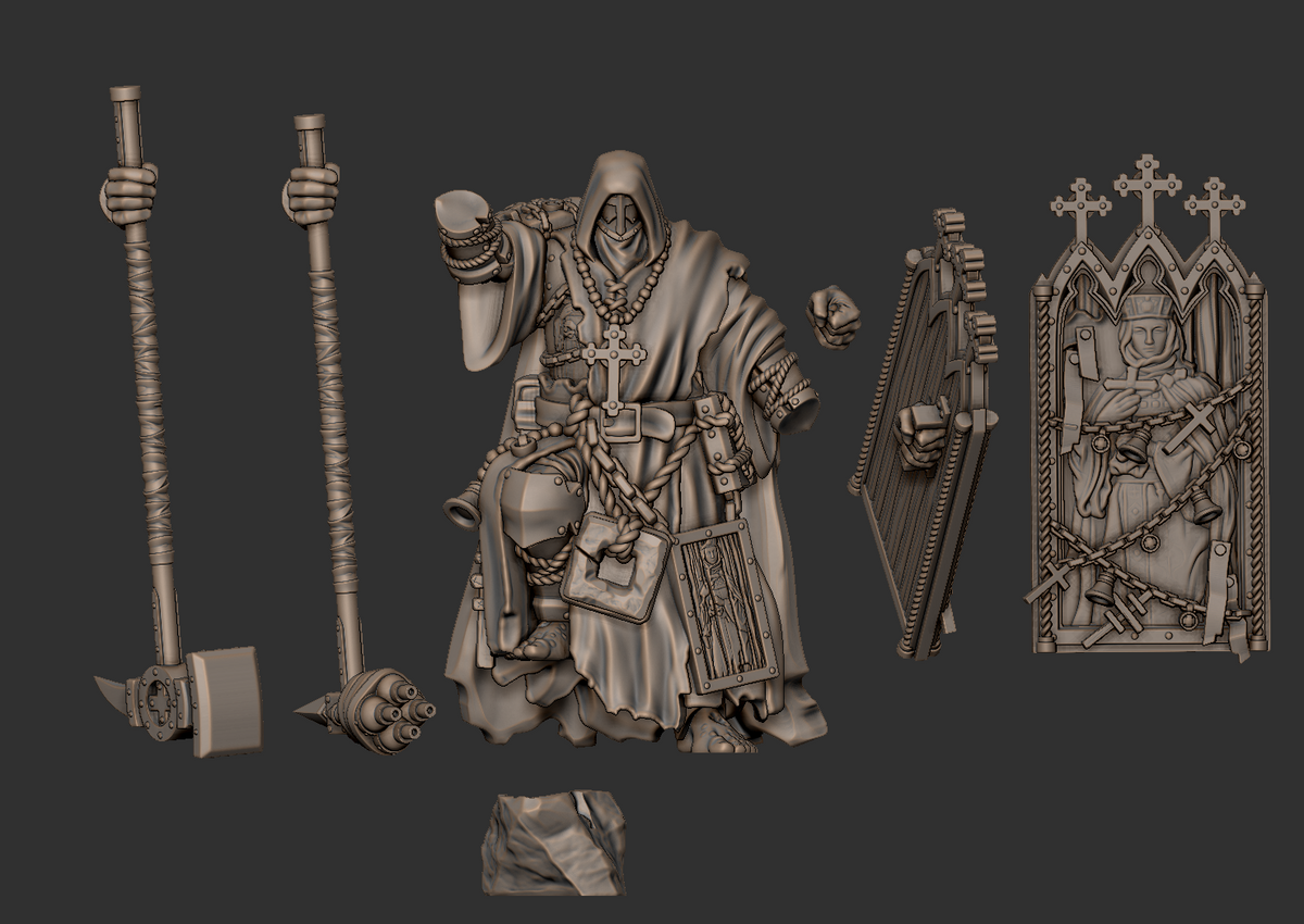Goliath of Holy Repentance - compatible with Trench Crusade scale games