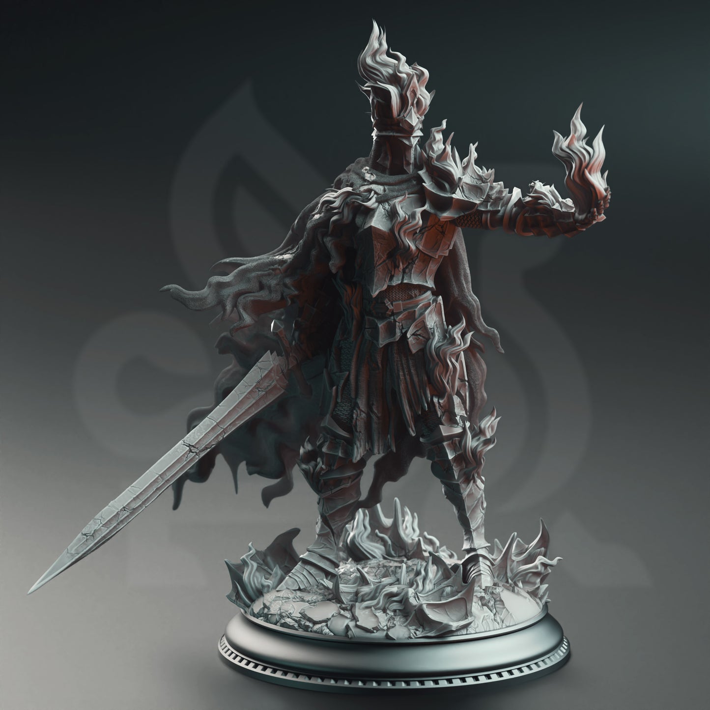 The Burning Knight - Ser Elias the Heartless | DM Stash | D&D