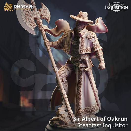 Inquisitor Mage Hunter - Sir Albert of Oakrun | DM Stash | D&D