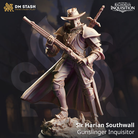 Inquisitor Gunslinger - Sir Harian Southwall | DM Stash | D&D