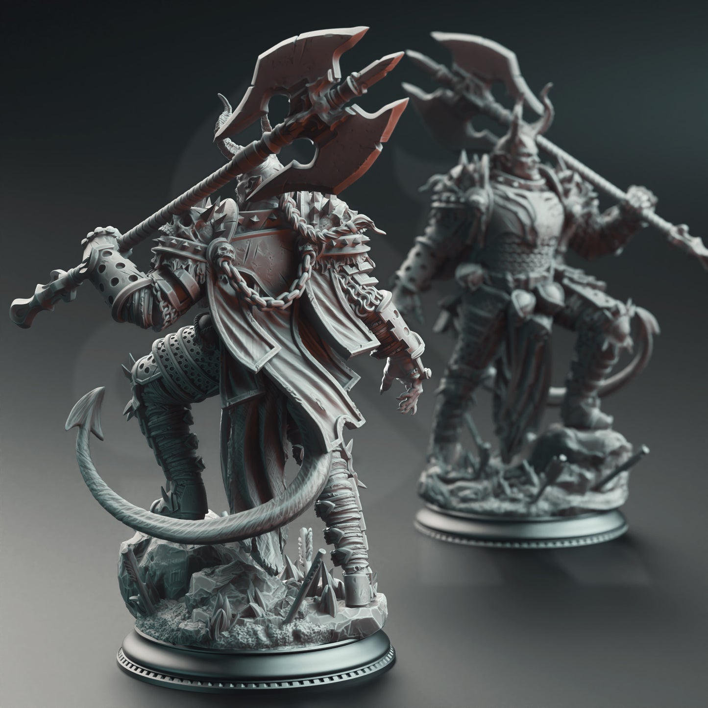 Knight of the Hells - Skorn Skullsplitter | DM Stash | D&D