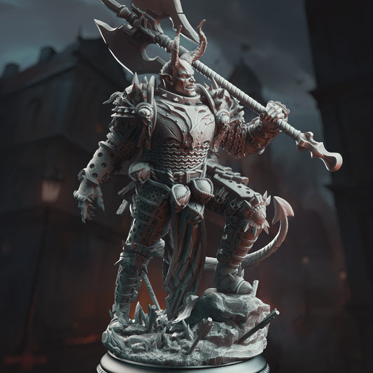 Knight of the Hells - Skorn Skullsplitter | DM Stash | D&D
