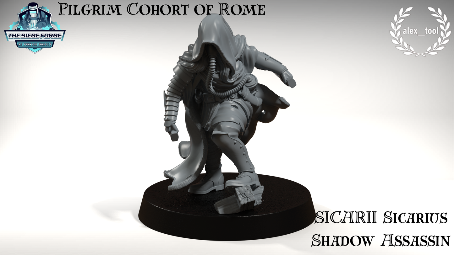Pilgrim Cohot of the Rome Warband - 14x Miniature - 3D printed Grimdark Model