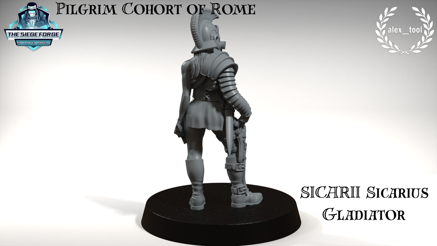 Pilgrim Cohot of the Rome Warband - 14x Miniature - 3D printed Grimdark Model