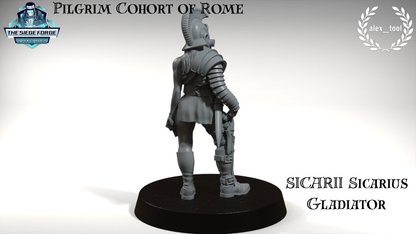 Pilgrim Cohot of the Rome Warband - 14x Miniature - 3D printed Grimdark Model