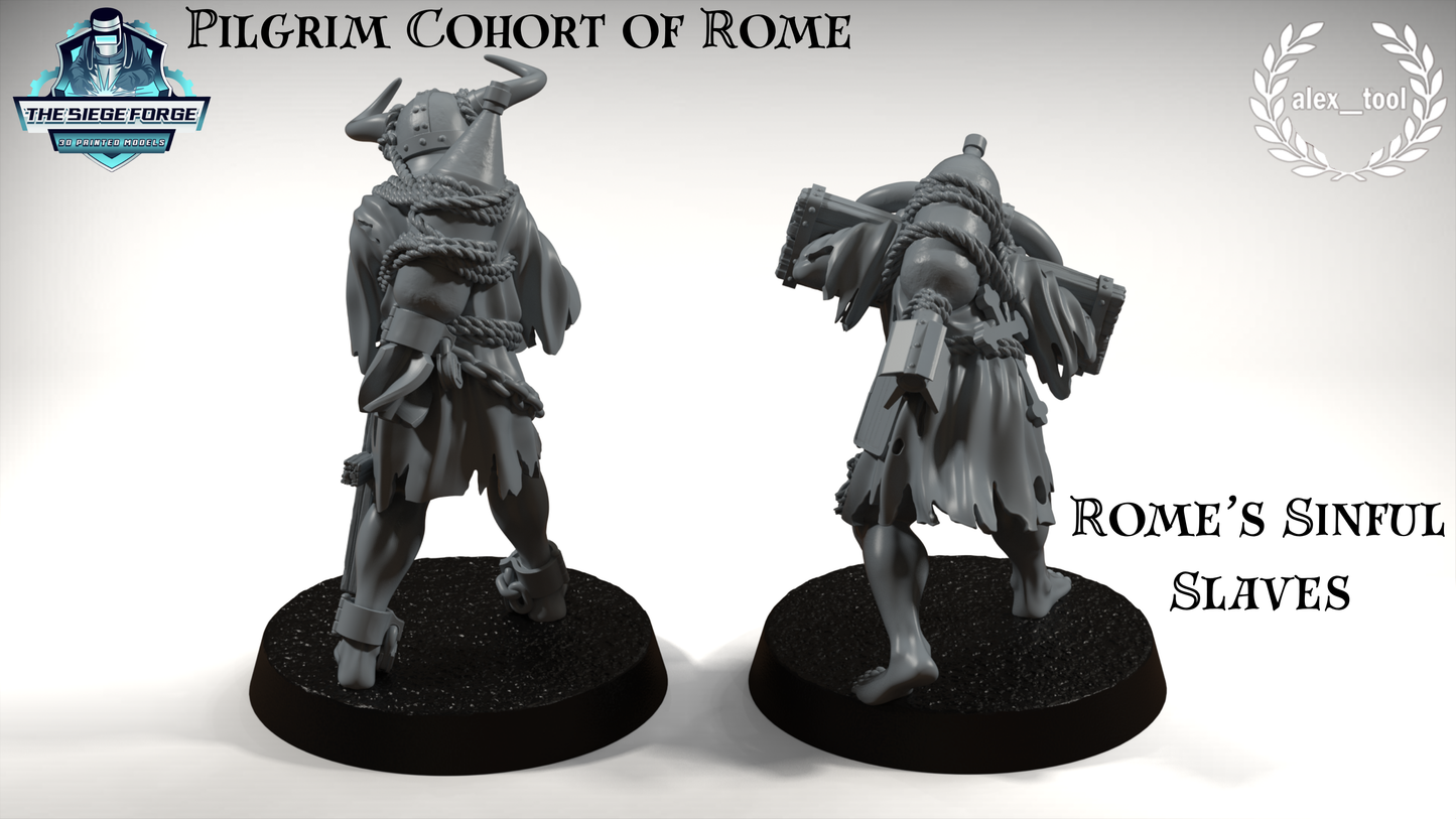Pilgrim Cohot of the Rome Warband - 14x Miniature - 3D printed Grimdark Model