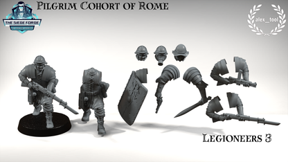 Pilgrim Cohot of the Rome Warband - 14x Miniature - 3D printed Grimdark Model