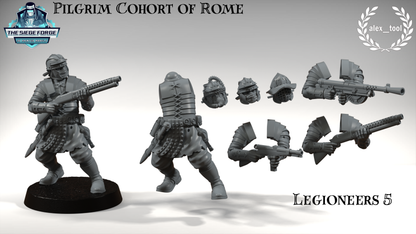 Pilgrim Cohot of the Rome Warband - 14x Miniature - 3D printed Grimdark Model