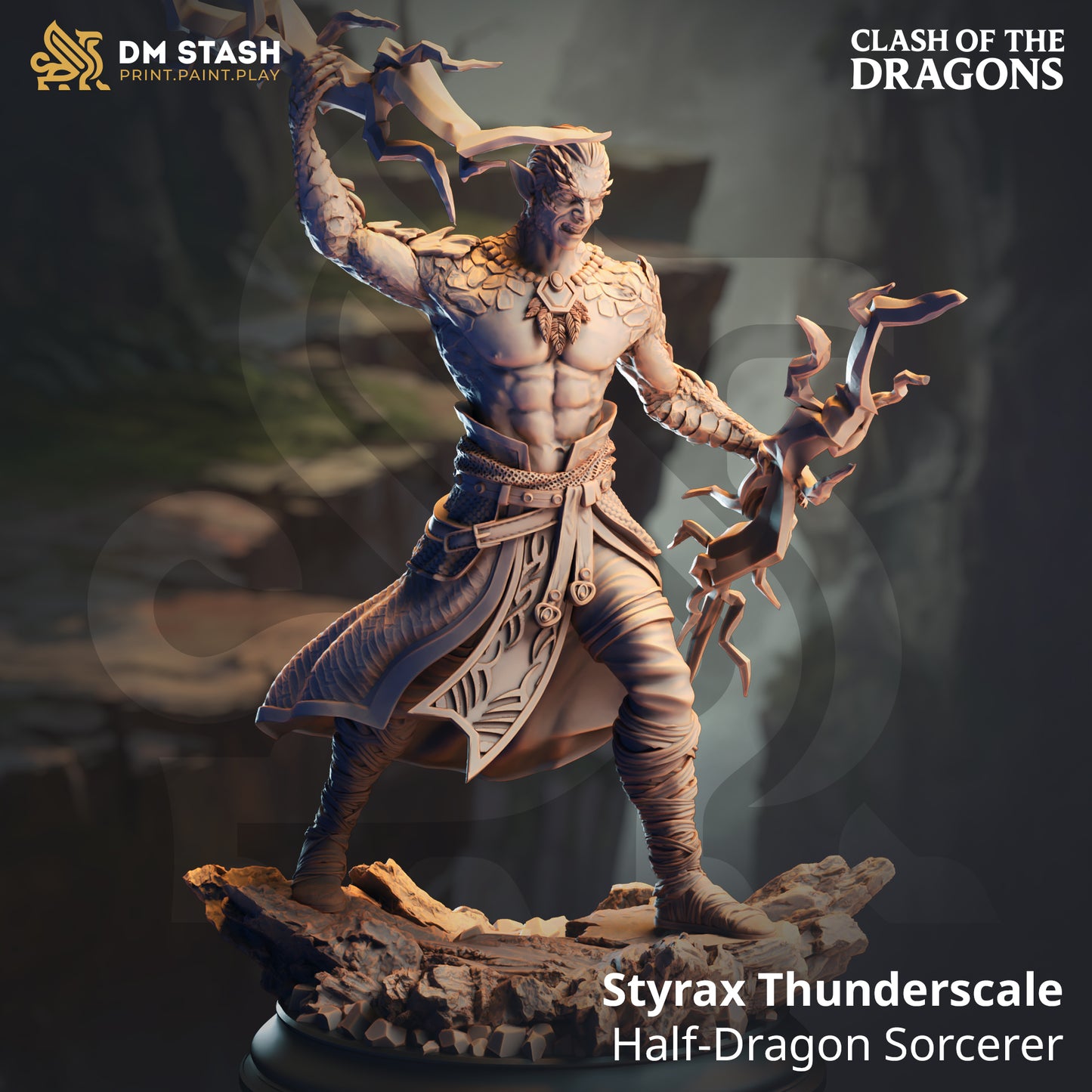 DM Stash : Clash of the Dragons - Full Board and Tabletop game