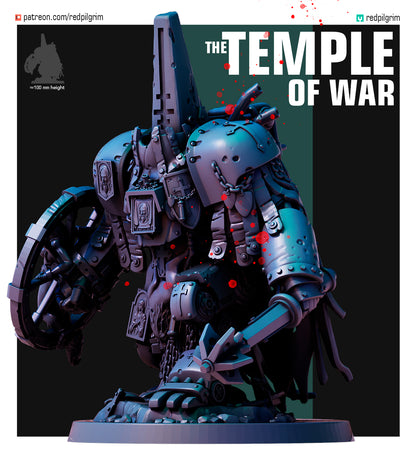 Temple of War by Red Pilgrim - 3D printed Grimdark Miniature