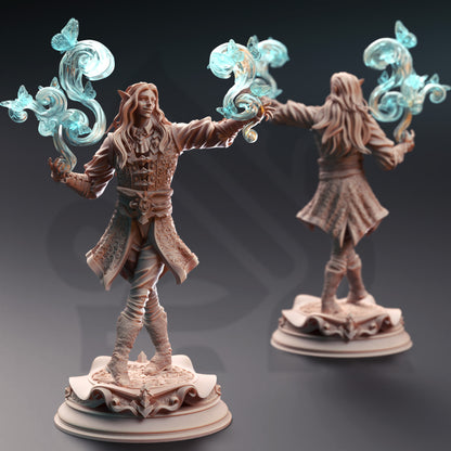 Elven Enchanting Sorcerer - Thalorad Goldhand | DM Stash | D&D