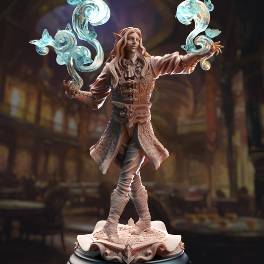 Elven Enchanting Sorcerer - Thalorad Goldhand | DM Stash | D&D