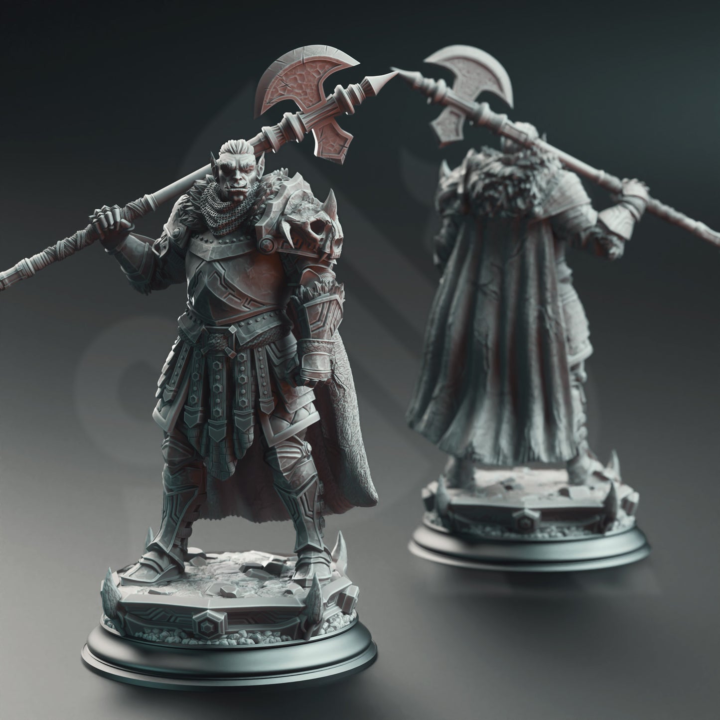 Orc Grimdark Knight - Trenon the Chainbreaker | DM Stash | D&D