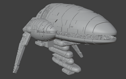 Assault Frigate Mark III Rebel Alliance frigate model