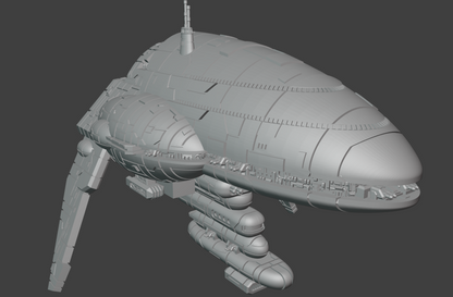 Assault Frigate Mark III custom fleet miniature