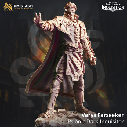 Half Elf Psionic - Varys Farseeker | DM Stash | D&D