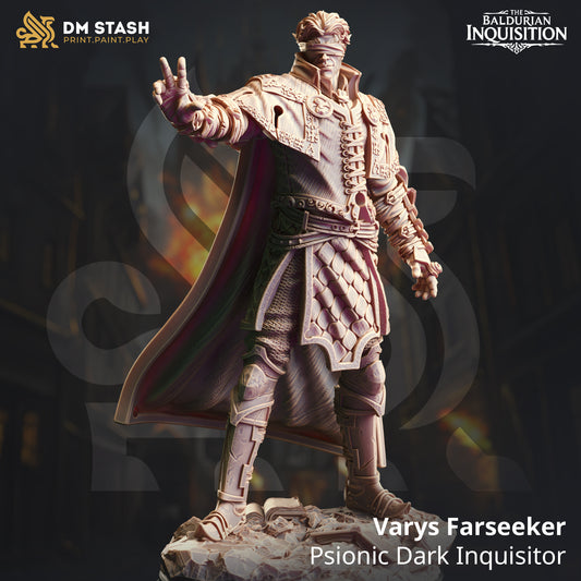 Half Elf Psionic - Varys Farseeker | DM Stash | D&D