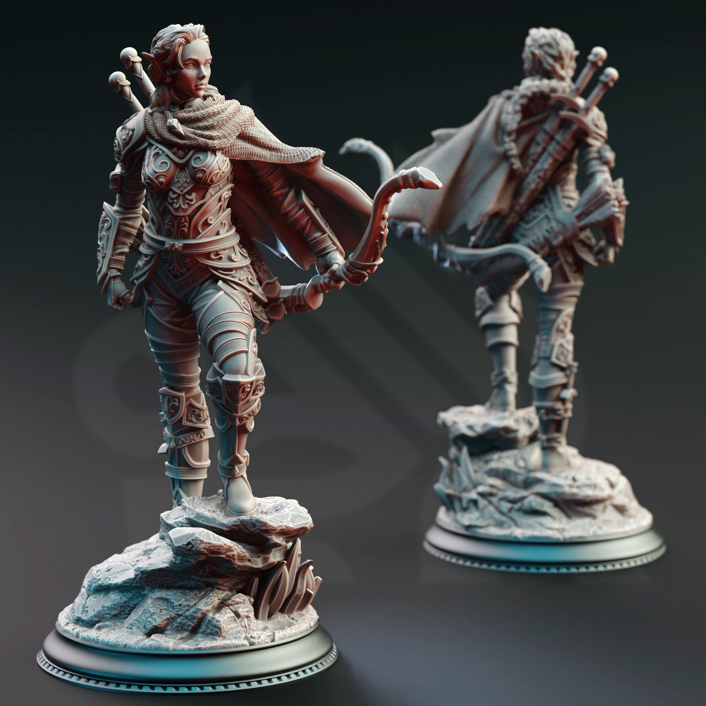 Elf Hellspawn Hunter Ranger - Virana | DM Stash | D&D