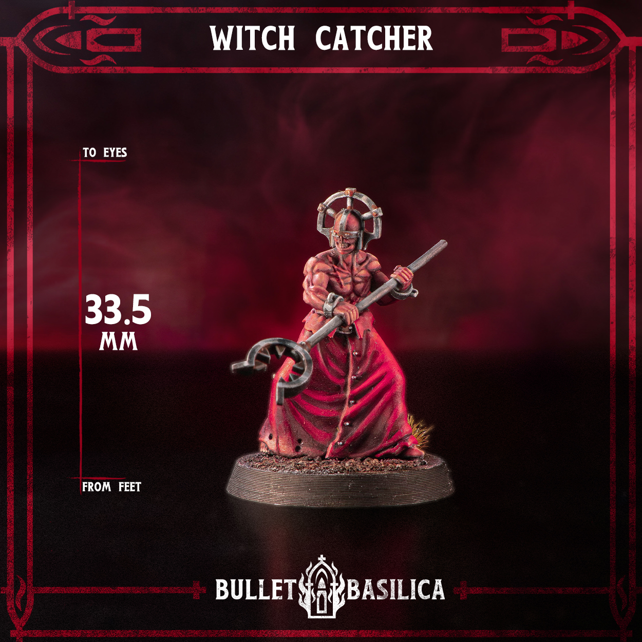 Crimson Hussars Warband - Grimdark Miniature - Compatible with Trench Crusade