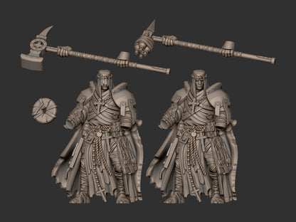 Preacher of Holy Repentance - compatible with Trench Crusade scale games