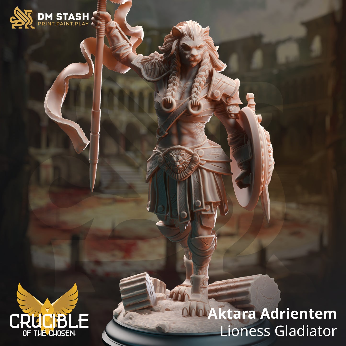 DM Stash : Crucible of the Chosen - Full Board and Tabletop game