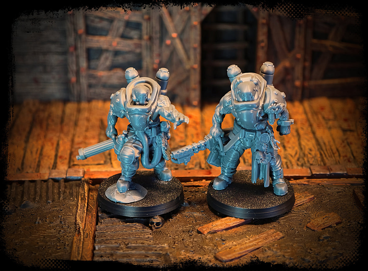 Abyssal Fleet Warband - Compatible with Trench Crusade style games