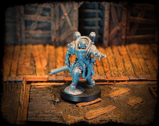Abyssal Fleet Anointeds Tauros Creative miniature set alternate view