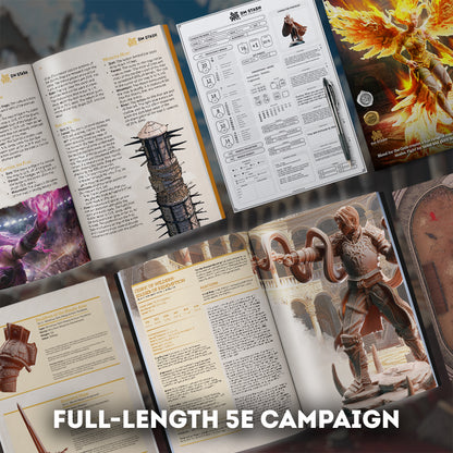 DM Stash : Crucible of the Chosen - Full Board and Tabletop game