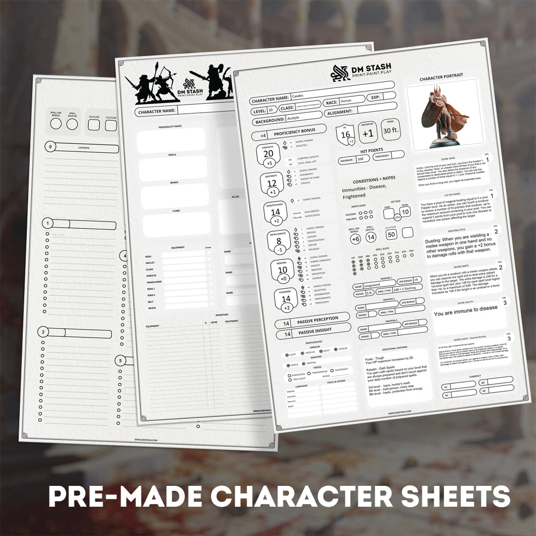 DM Stash : Crucible of the Chosen - Full Board and Tabletop game