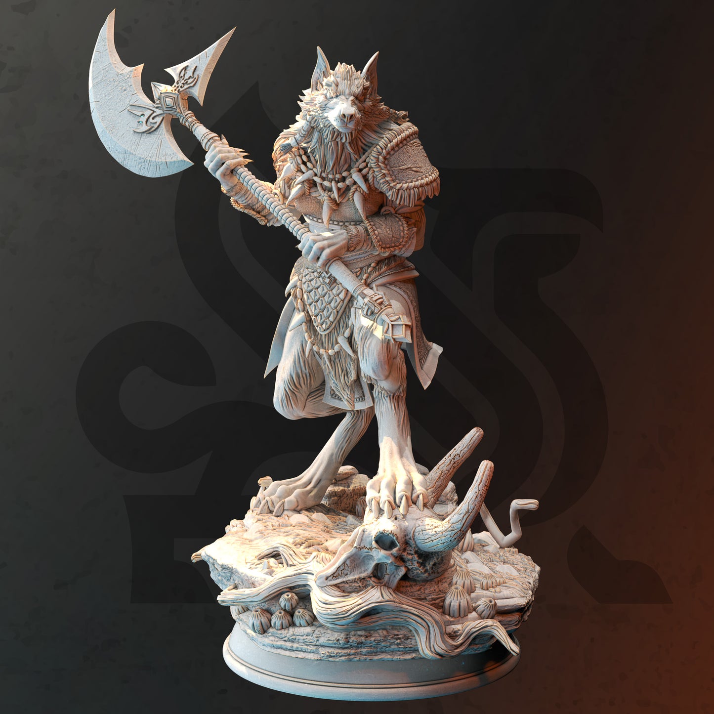 Werewolf Barbarian - Ariana Grey | DM Stash | D&D