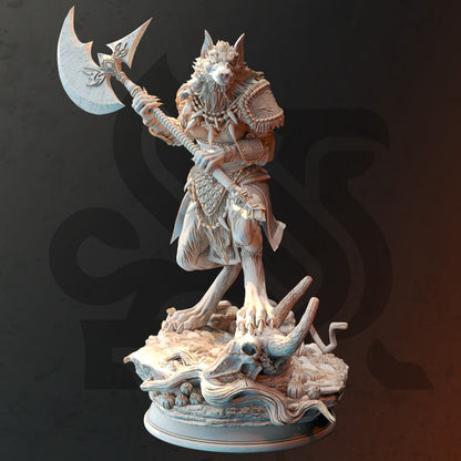 Werewolf Barbarian - Ariana Grey | DM Stash | D&D