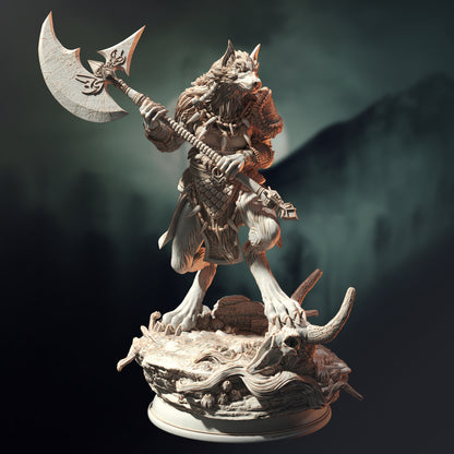 Werewolf Barbarian - Ariana Grey | DM Stash | D&D