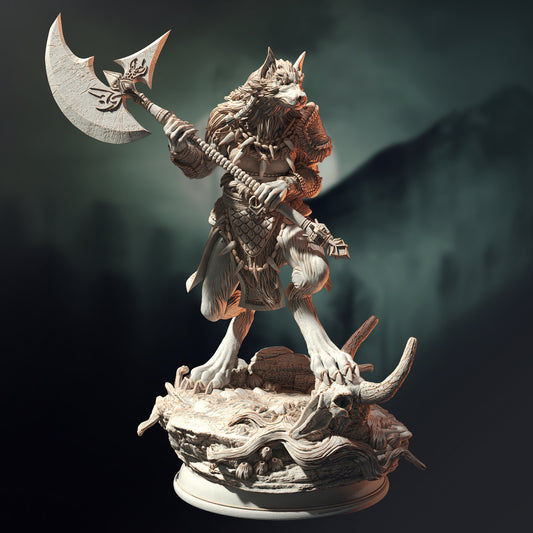 Werewolf Barbarian - Ariana Grey | DM Stash | D&D