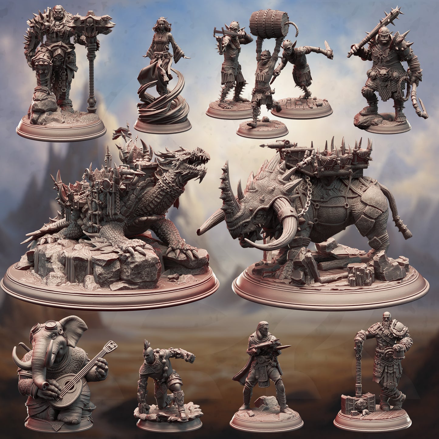 DM Stash : Orcish Incursion - Full Board and Tabletop game