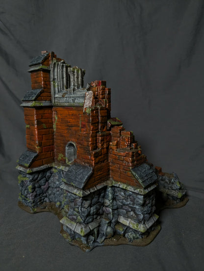Temple Ruins Corner A - 28mm/32mm Wargaming Terrain