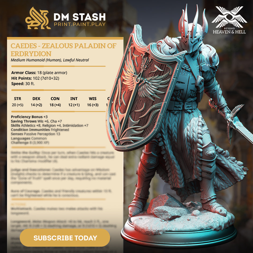 DM Stash : Beyond Heaven & Hell - Full Board and Tabletop game