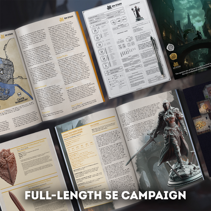 DM Stash : A Grim Fate - Full Board and Tabletop game