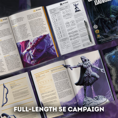 DM Stash : Under Darkness - Full Board and Tabletop game