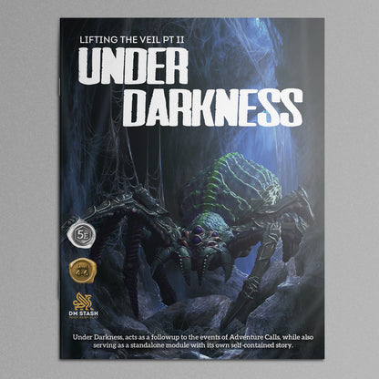 DM Stash : Under Darkness - Full Board and Tabletop game