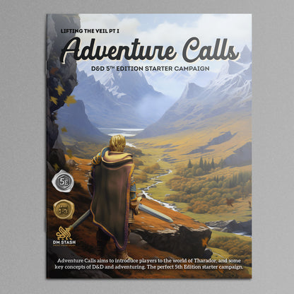 DM Stash : Adventure Calls - Full Board and Tabletop game