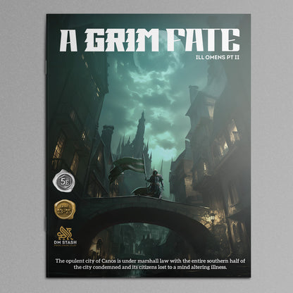 DM Stash : A Grim Fate - Full Board and Tabletop game